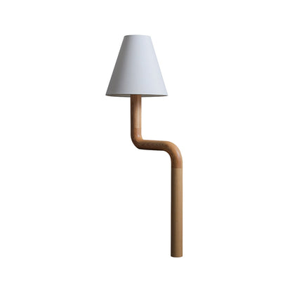 Bend Wood Table Lamp