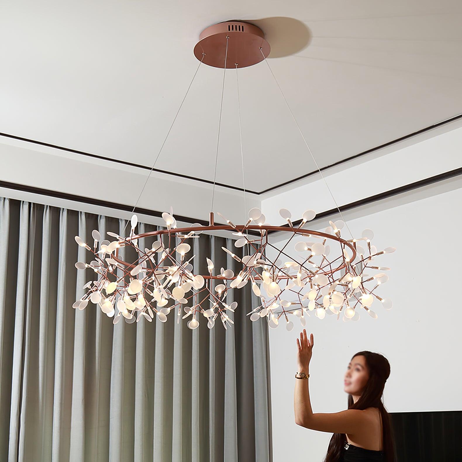 【新品未開封】「Chandelier」 Novelbright Big O Firefly LED Chandelier – CEENLI