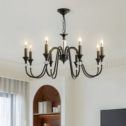 Noir Candelabra Chandelier