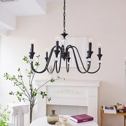 Noir Candelabra Chandelier