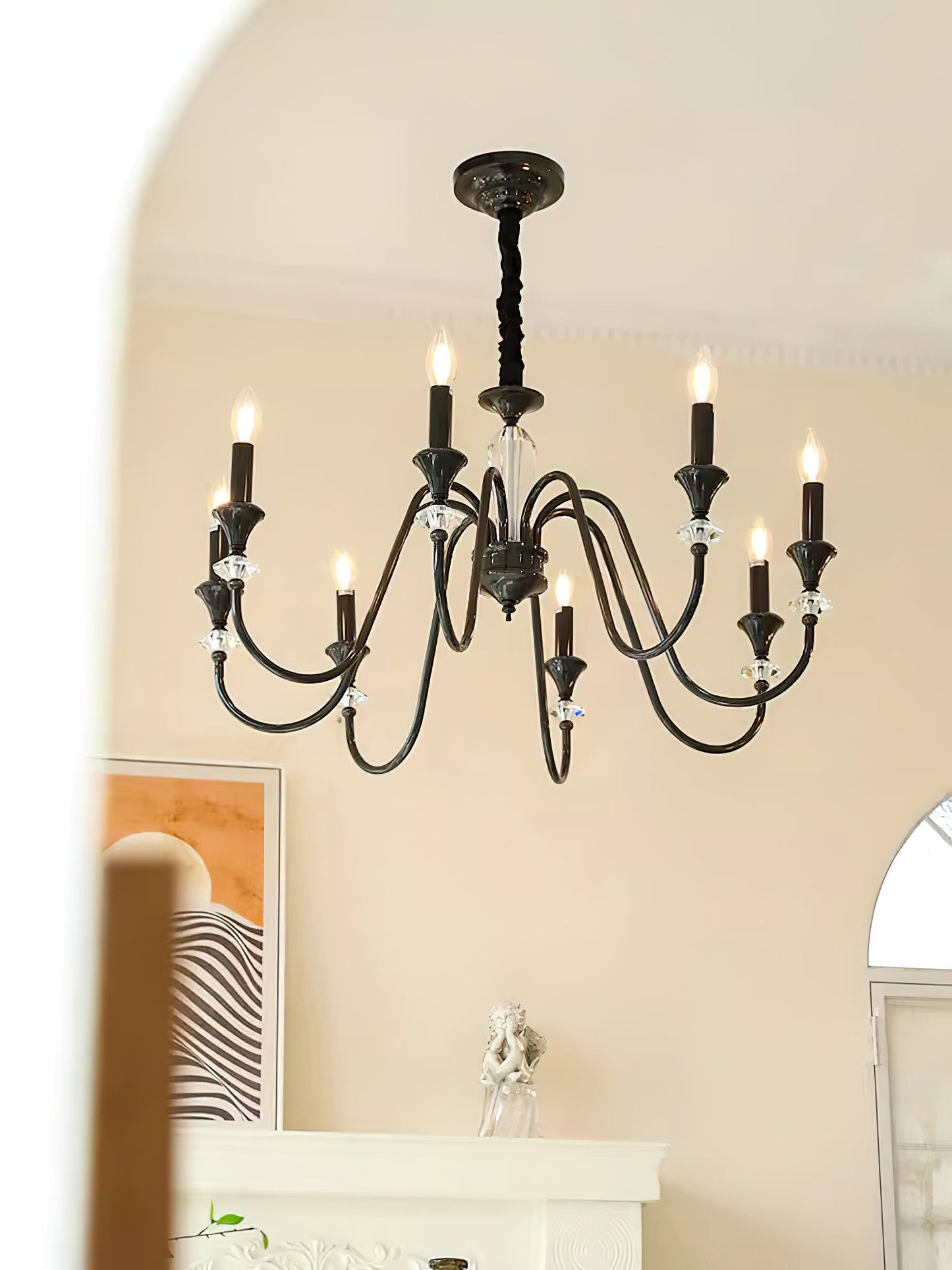 Noir Candelabra Chandelier