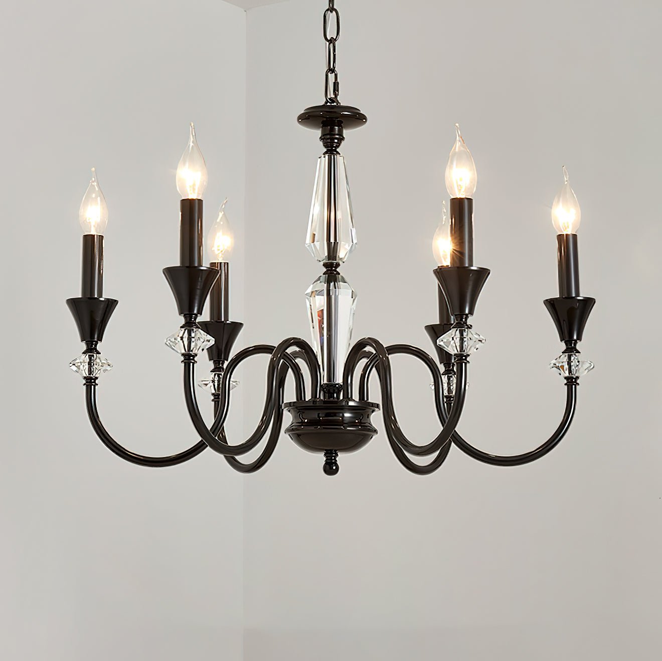 Noir Candelabra Chandelier