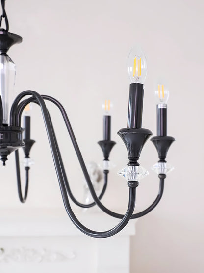 Noir Candelabra Chandelier