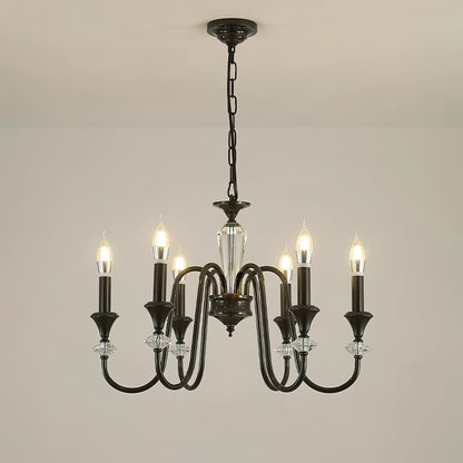 Noir Candelabra Chandelier