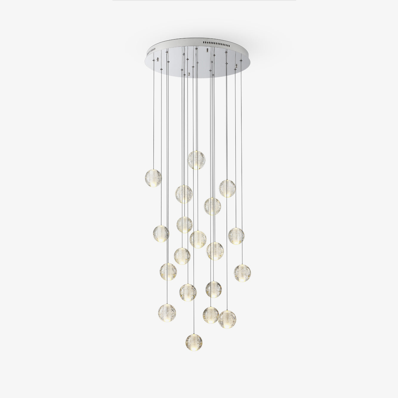 Crystal Bubbles balls Pendant Lamp