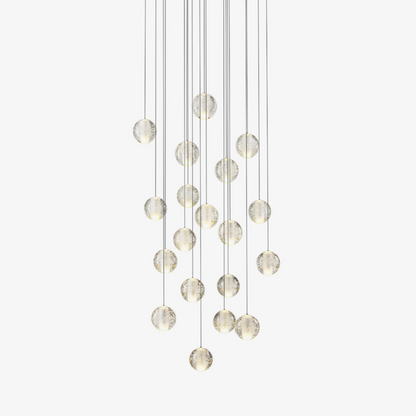 Crystal Bubbles balls Pendant Lamp