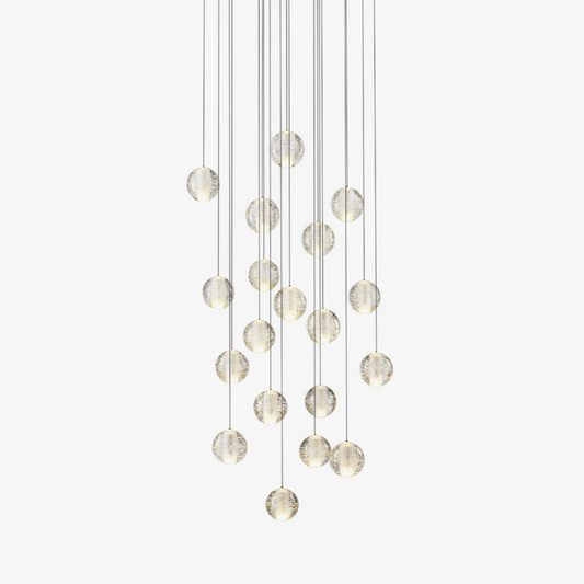 Crystal Bubbles balls Pendant Lamp