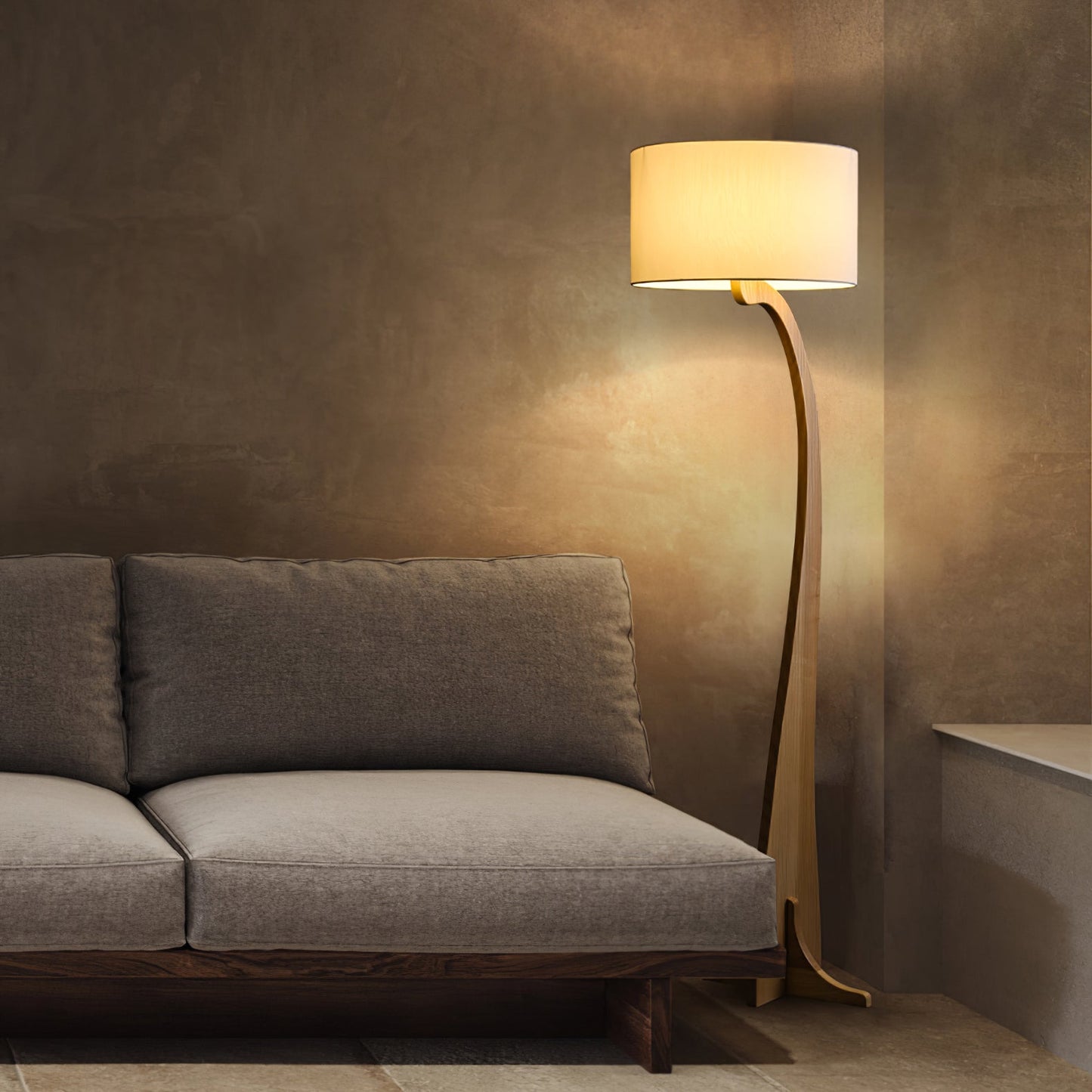 Bow Curve Floor Lamp