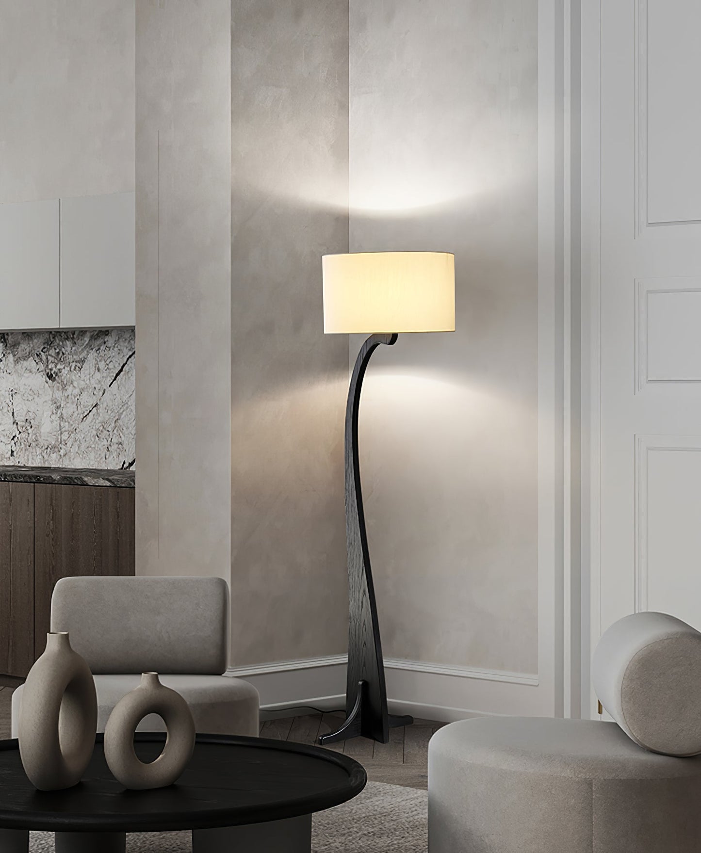 Bow Curve Floor Lamp