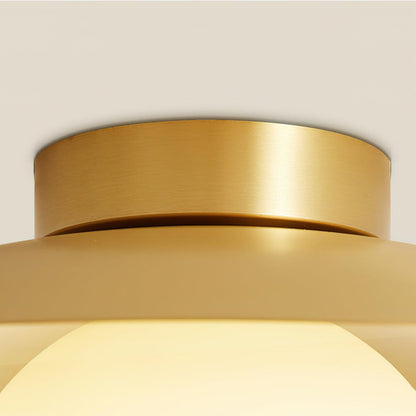 Brass Cap Ceiling Lamp