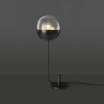 Brass Globular Table Lamp