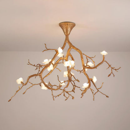 Tree Branches Flower Ceiling Lamp