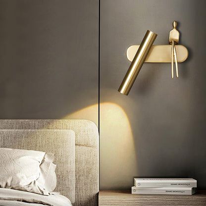 Brass Villain Wall Lamp