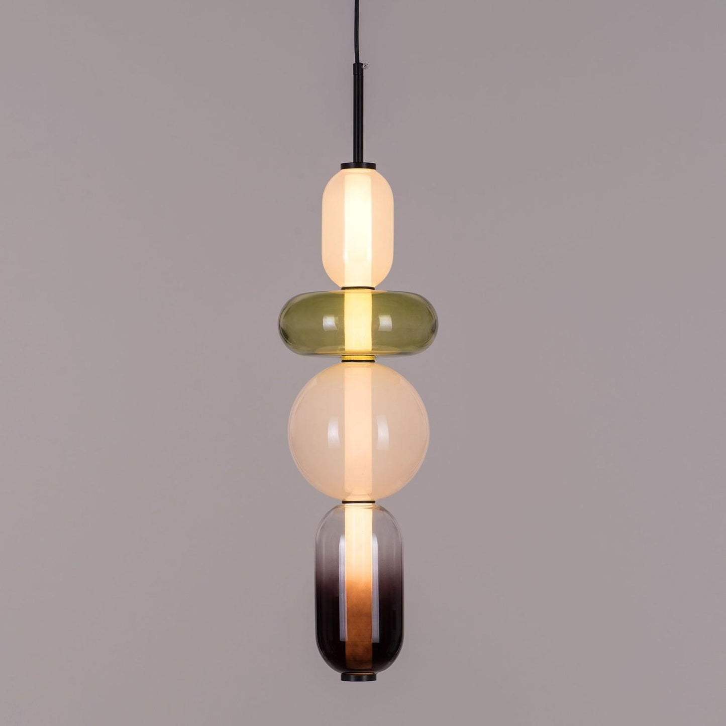 Candied Glass Combo Pendant Light