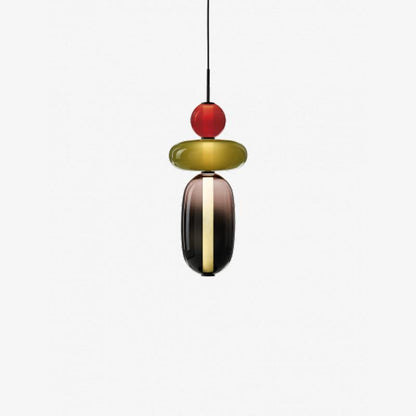 Candied Glass Combo Pendant Light