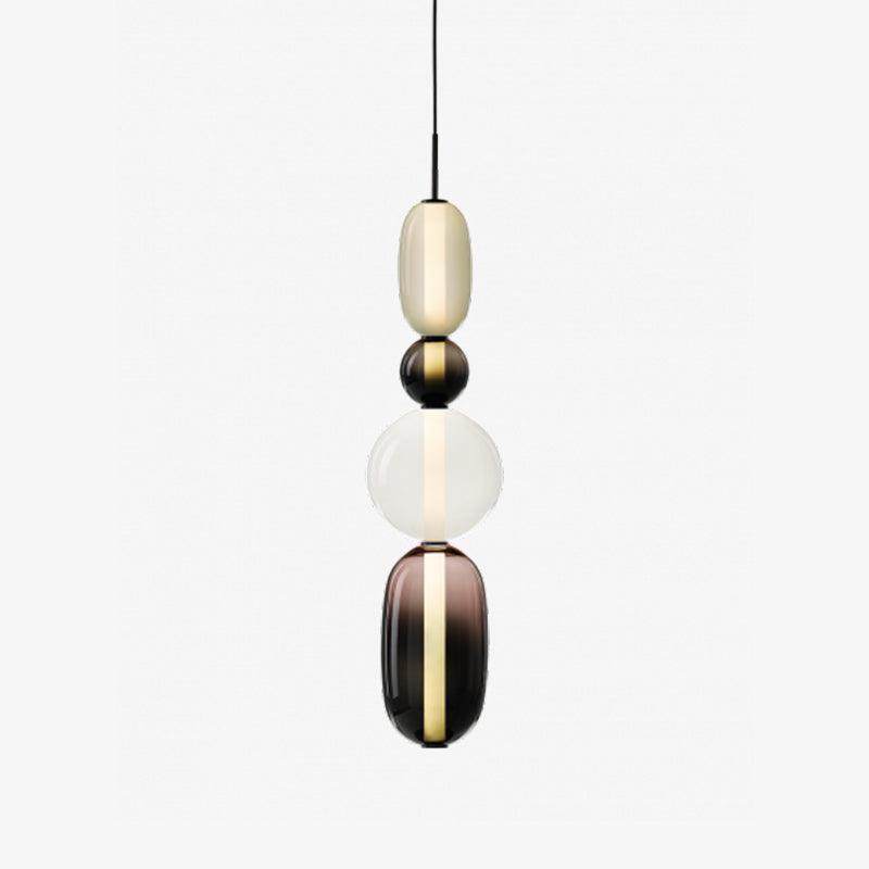 Candied Glass Combo Pendant Light