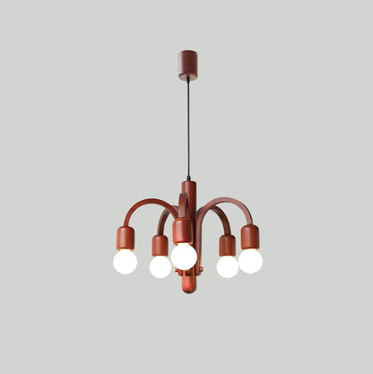 Candela Teak Chandelier