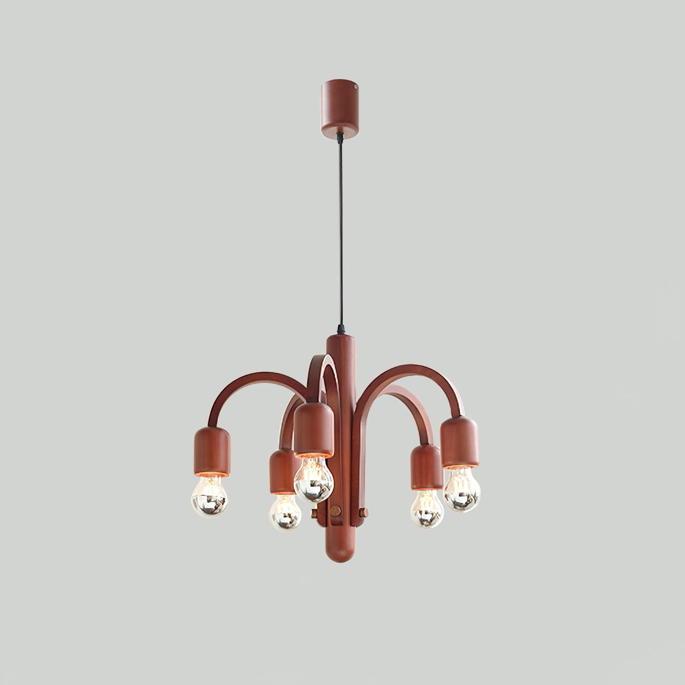 Candela Teak Chandelier