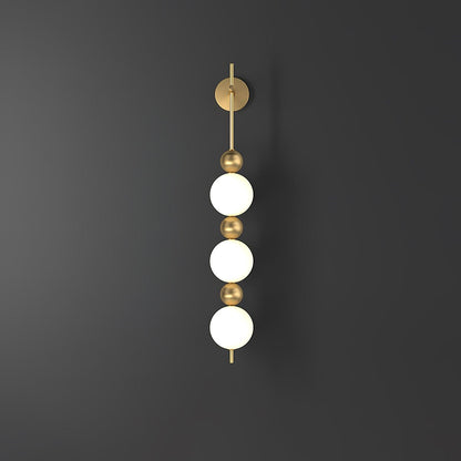 Candied Haws String Brass Wall Lamp