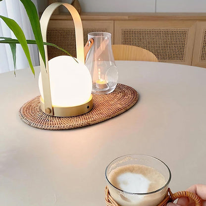 مصباح طاولة مدمج بالبطارية من كاري 