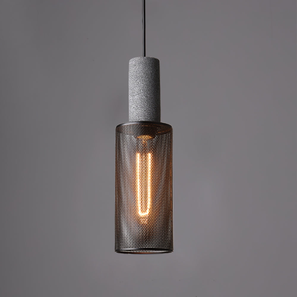 Cement Mesh Pendant Light