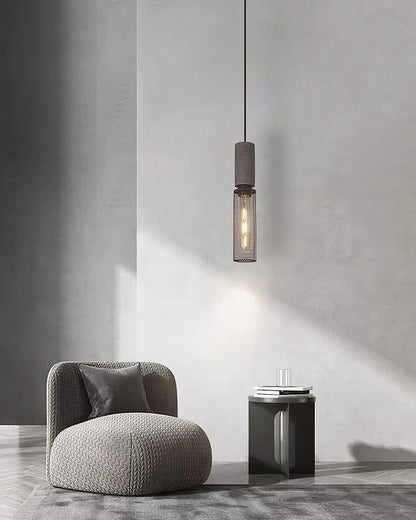 Cement Mesh Pendant Light