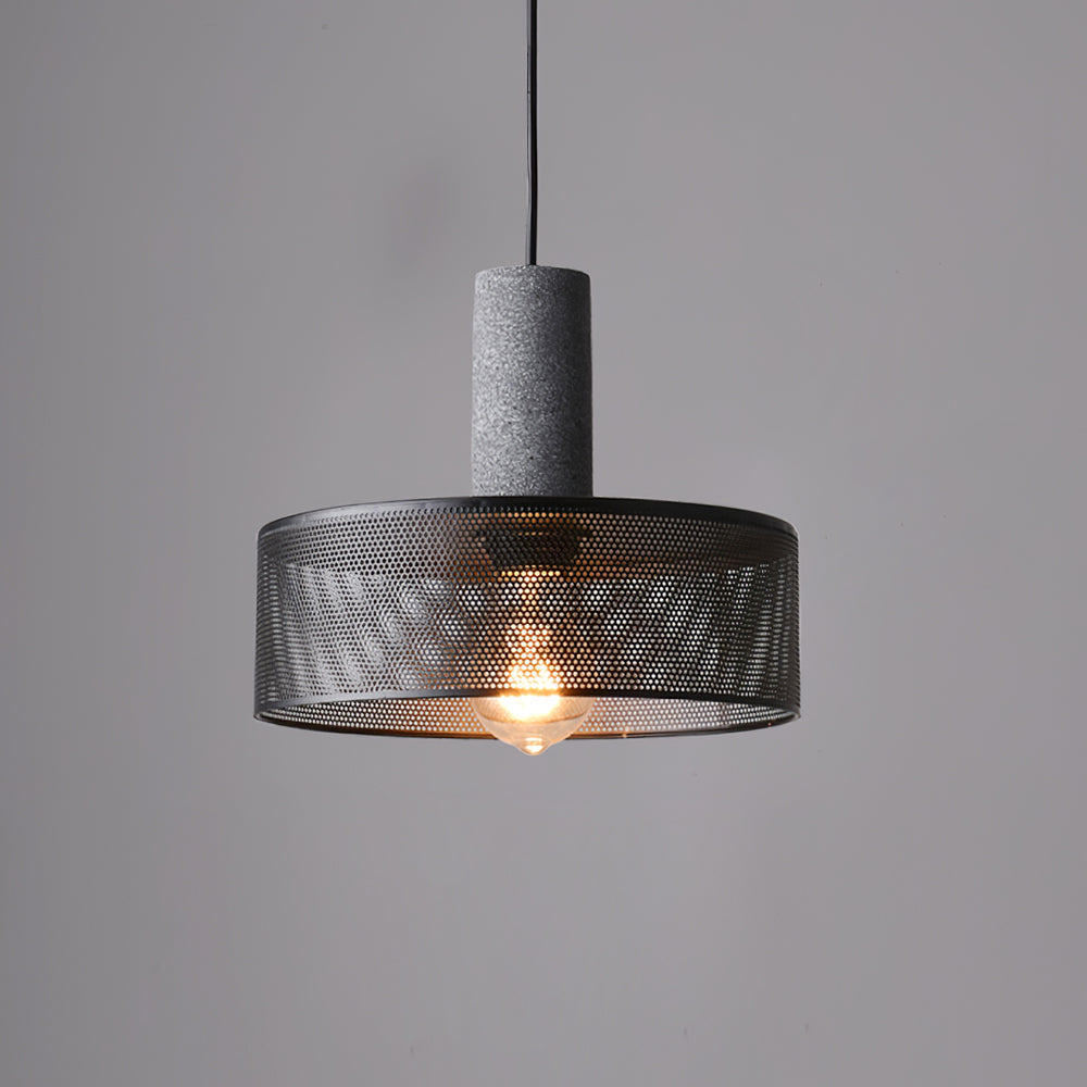 Cement Mesh Pendant Light