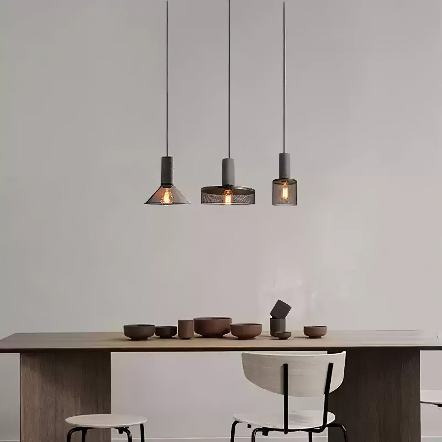 Cement Mesh Pendant Light