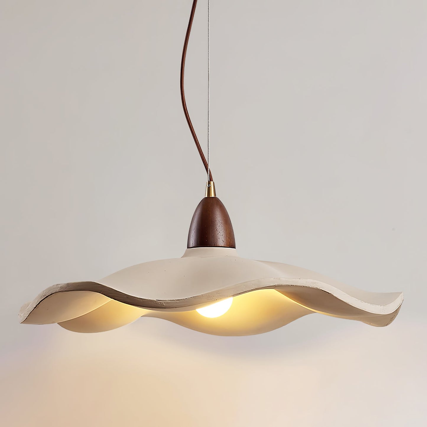 Cement Wave Pendant Light