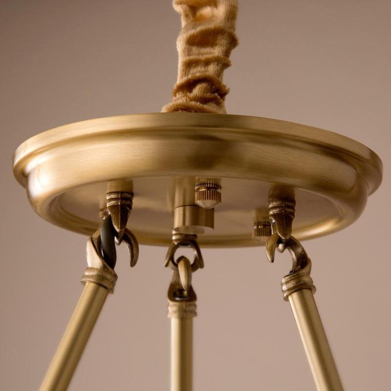 Antique Brass Chandelier
