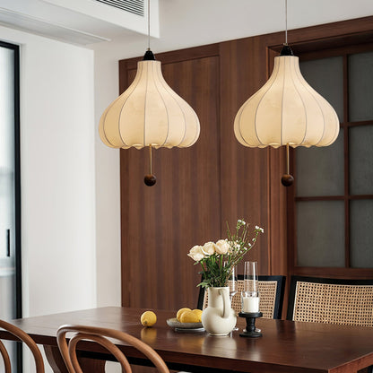 Chestnut Fabric Pendant Light