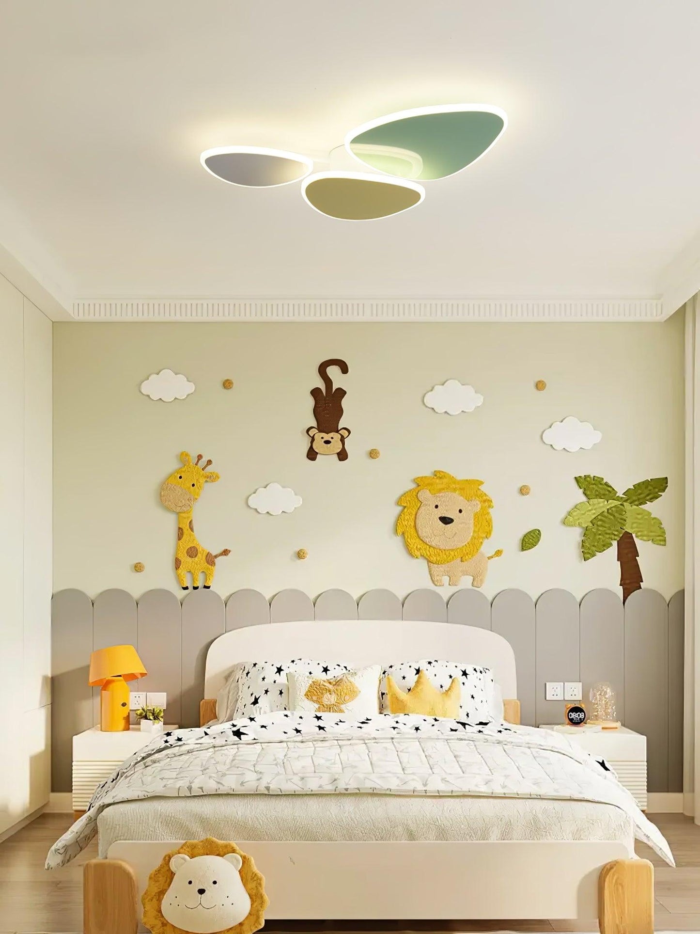 Colorful Cloud Wall Ceiling Lamp