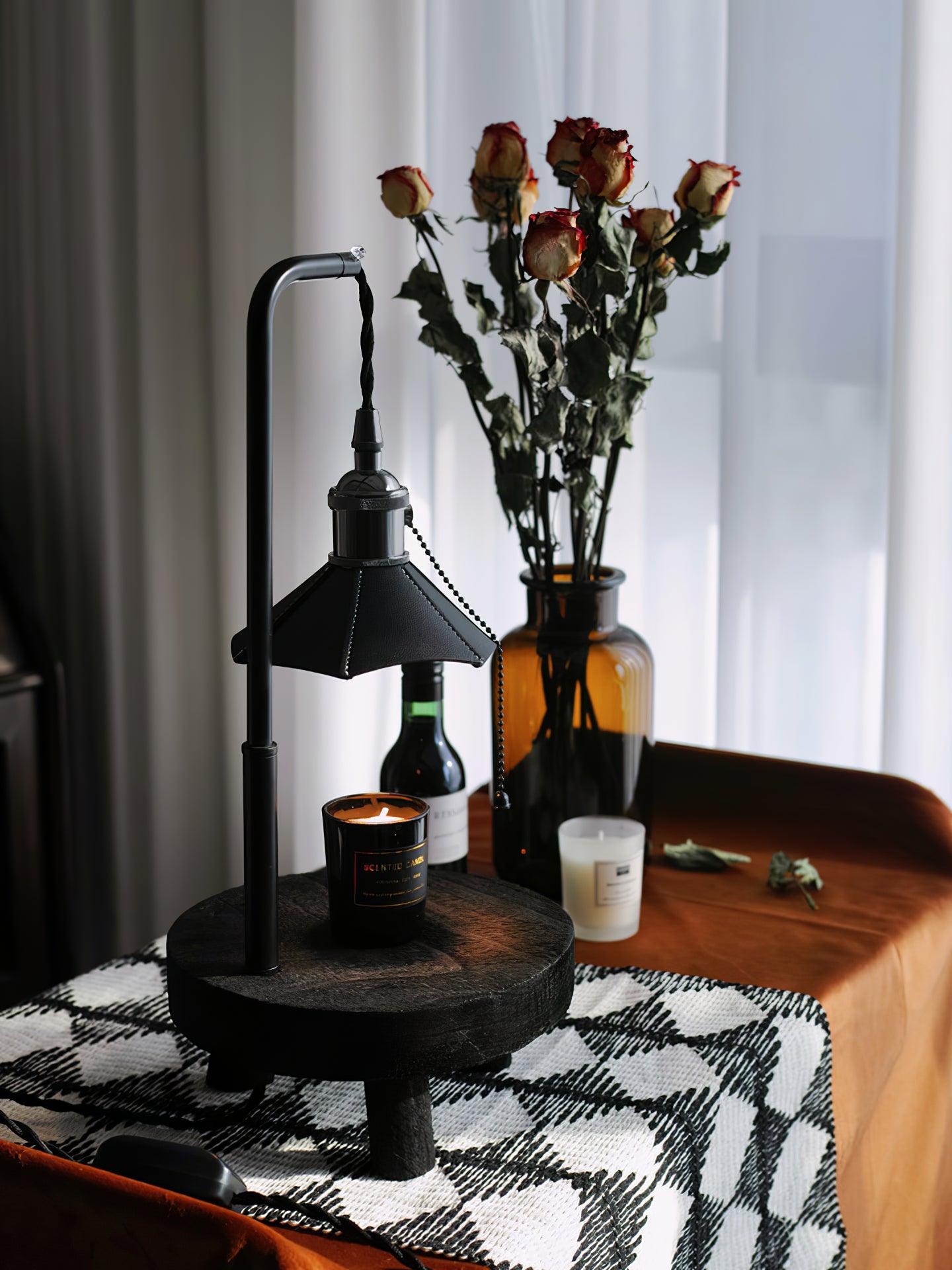 مصباح طاولة خشبي من كورديرو