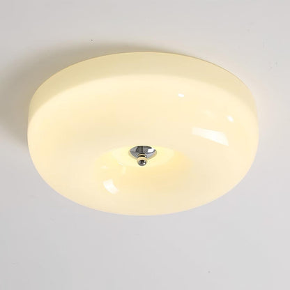 Cream Pudding Ceiling Lamp