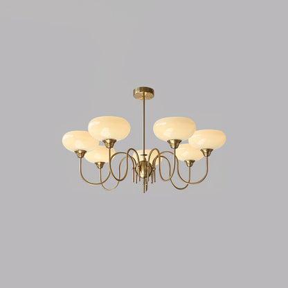 Creamy Persimmon Chandelier