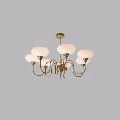 Creamy Persimmon Chandelier