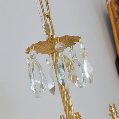 Crystal Crown Wall Light