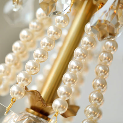 Crystal Pearl Chandelier