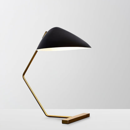 Curvilinear Mid-Century Table Lamp