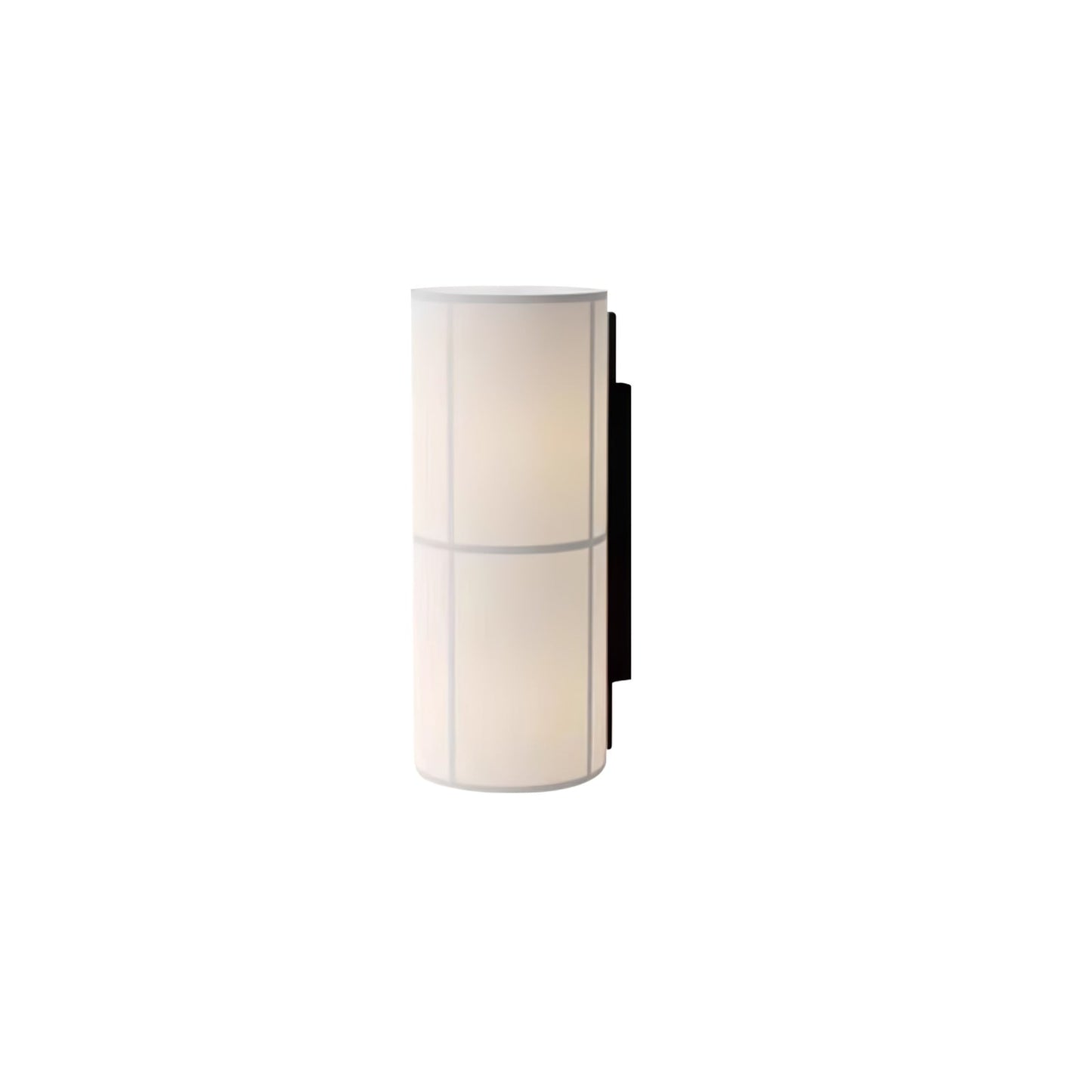 Cylinder Fabric Plug-in Wall Lamp