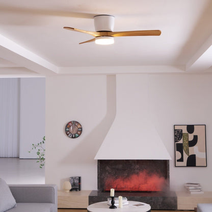 Nordic Wooden 42"/48"/52" Ceiling Fan Light