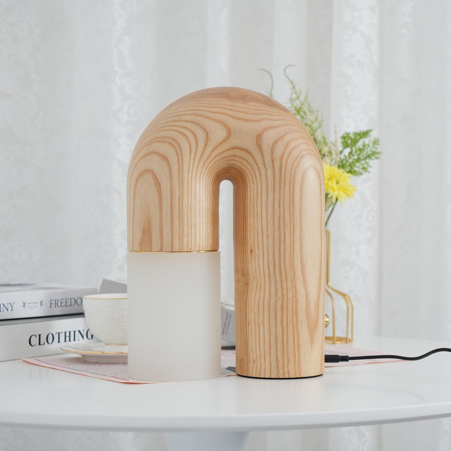 U Shaped Door Table Lamp