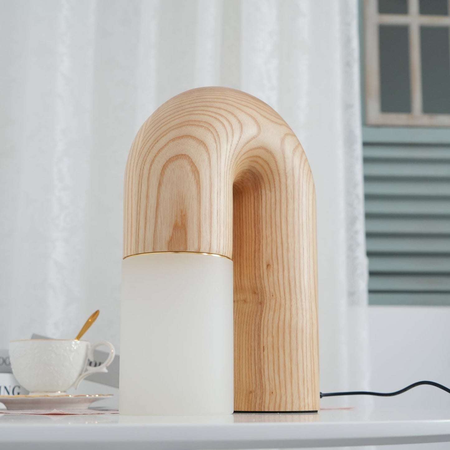 U Shaped Door Table Lamp