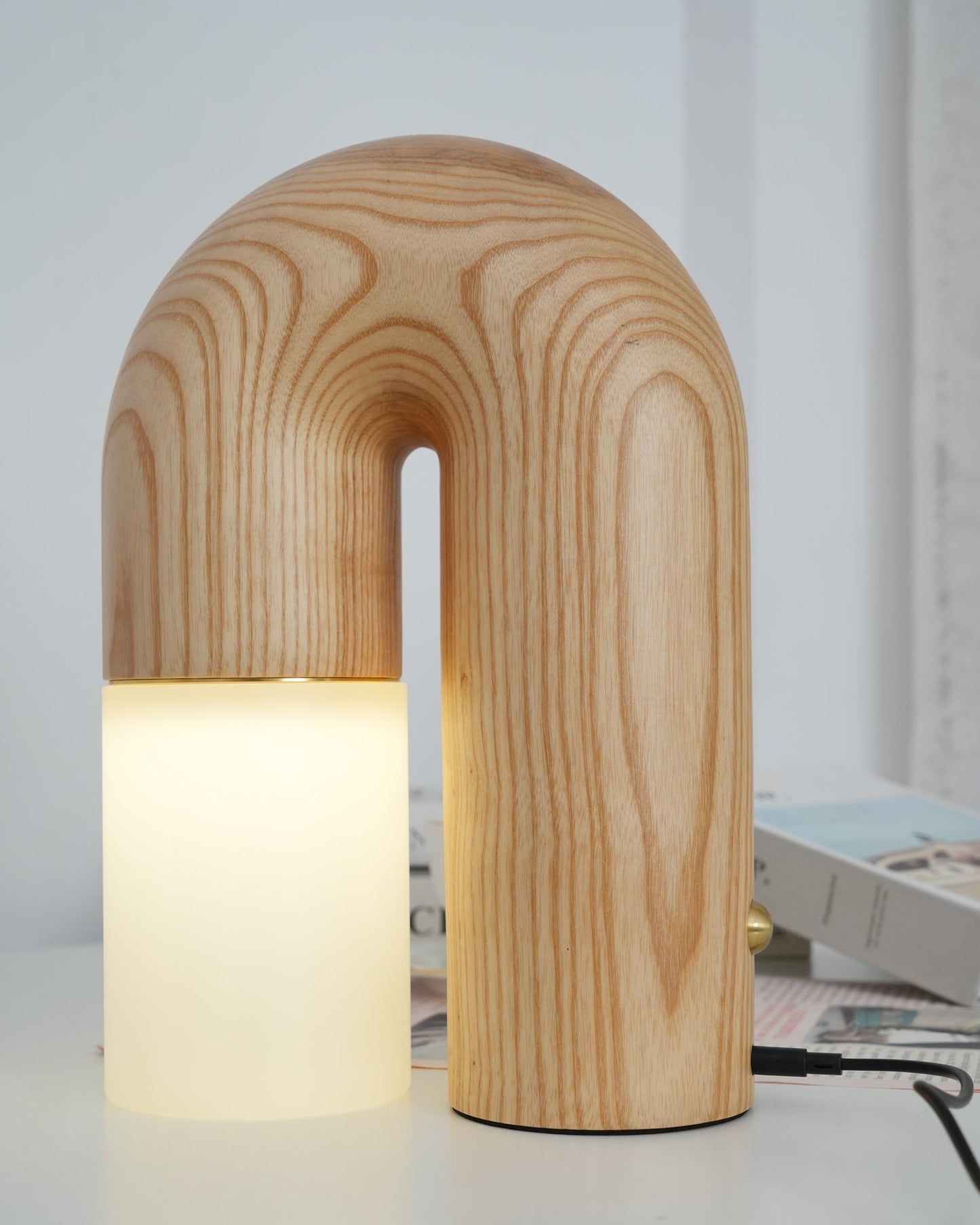 U Shaped Door Table Lamp