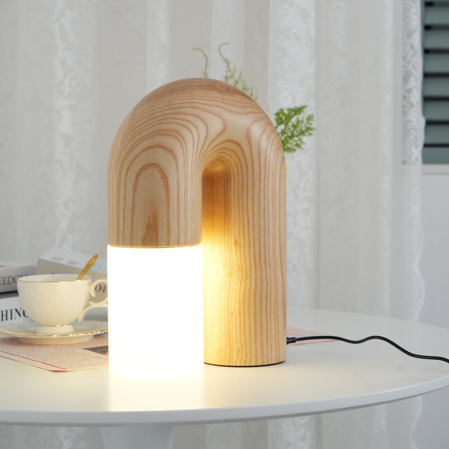 U Shaped Door Table Lamp