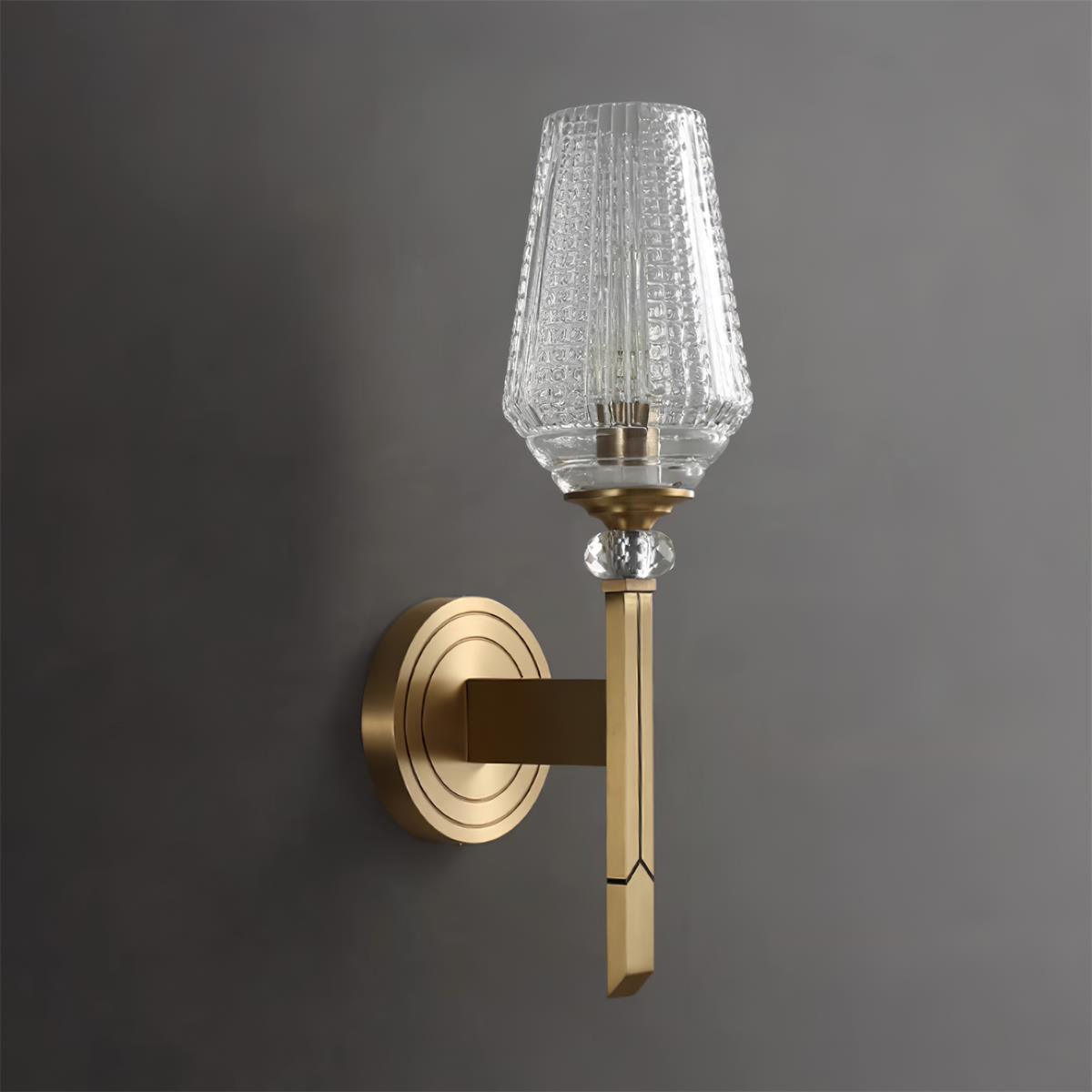 Devora Brass Wall Lamp