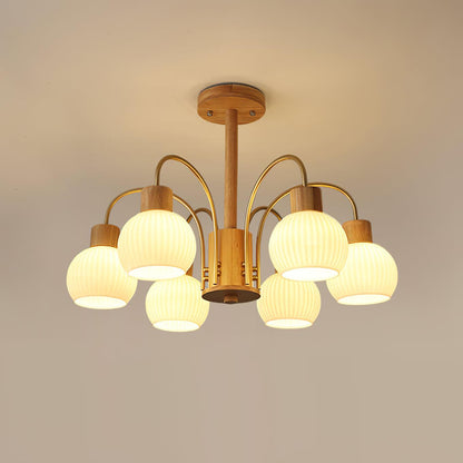 Donnelly Wooden Chandelier