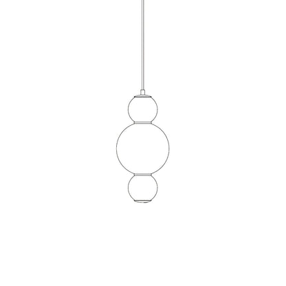 Double Globe Pendant Lamp