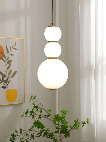 Double Globe Pendant Lamp