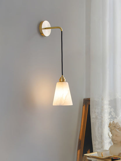 Droplet Alabaster Wall Lamp